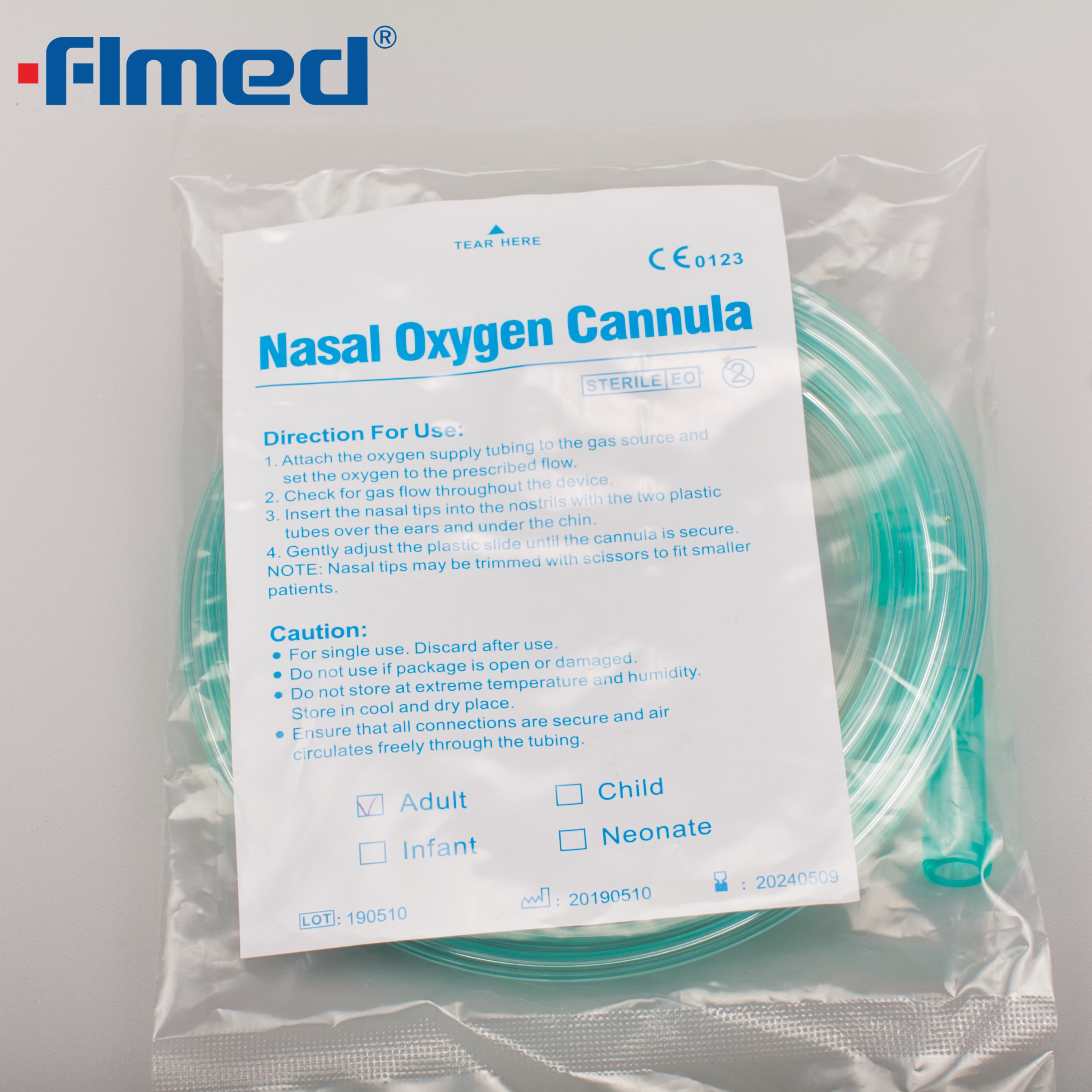 Oxygénothérapie confort canule nasale douce