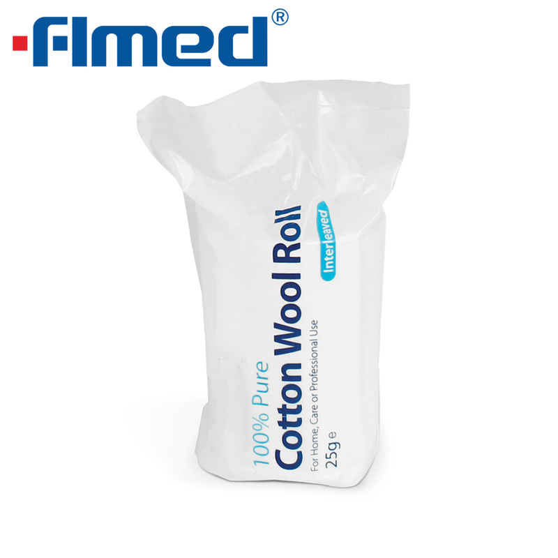 Rouleaux de coton médical absorbant pour fournitures médicales 