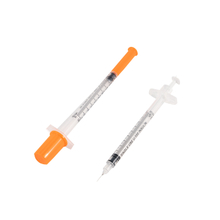 Seringue et aiguille à insuline 0,3 ml 29 g X 13 mm (29 G X 1/2" pouce)