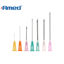 Aiguilles hypodermiques médicales jetables, taille d'aiguille d'injection 16G à 30G, boîte de 100 pièces