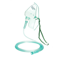 Masque aérosol à oxygène (adulte) avec tube de raccordement