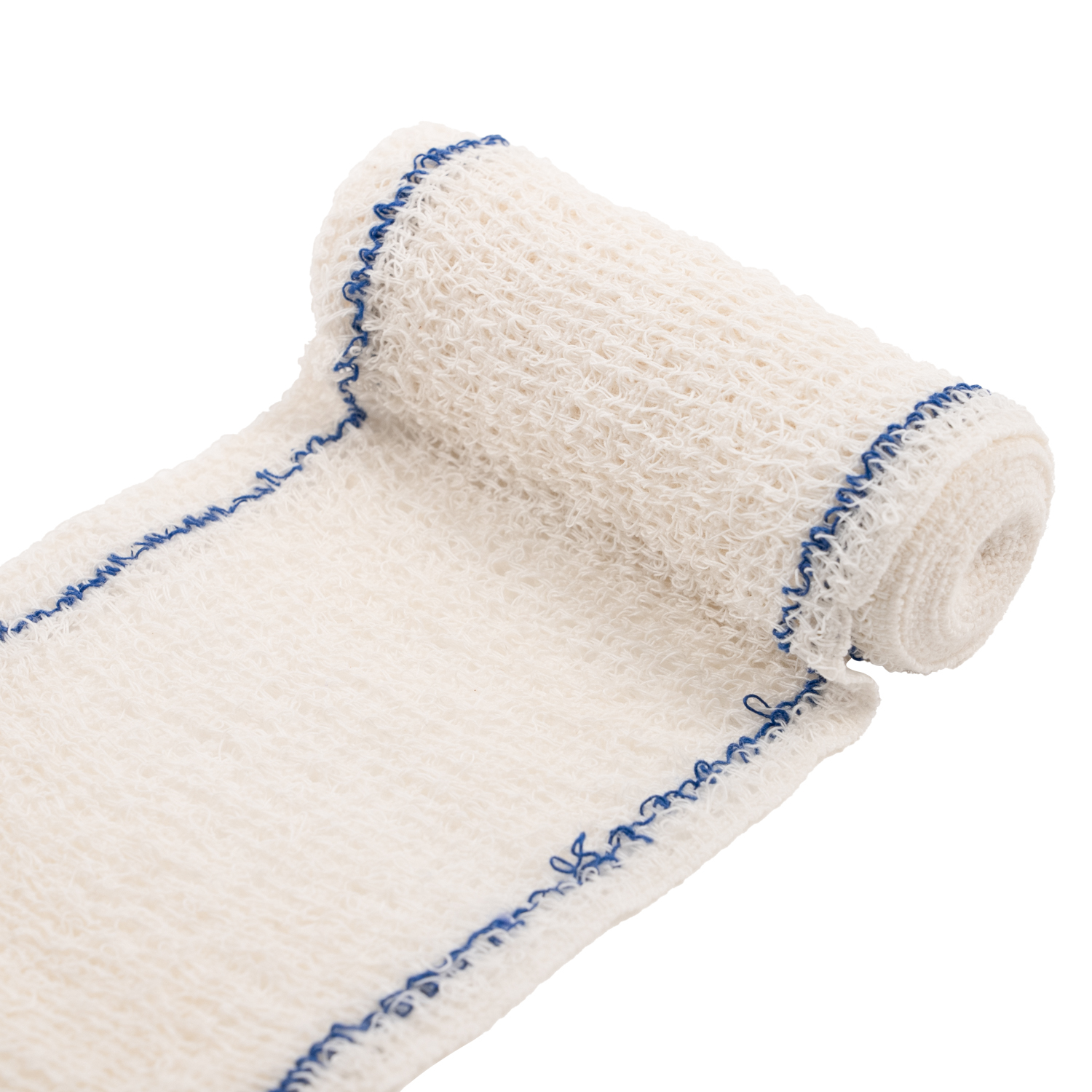 HospiCrepe Bandage en crêpe élastique emballé individuellement 10 cm x 4,5 m, paquet de 12 rouleaux