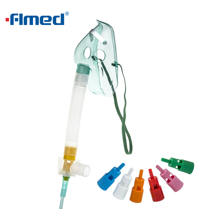 Masque Venturi multi-vent avec tube de 7 pieds