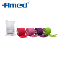 PAQUET DE 12 BANDAGES COHÉSIFS – COULEURS ASSORTIES