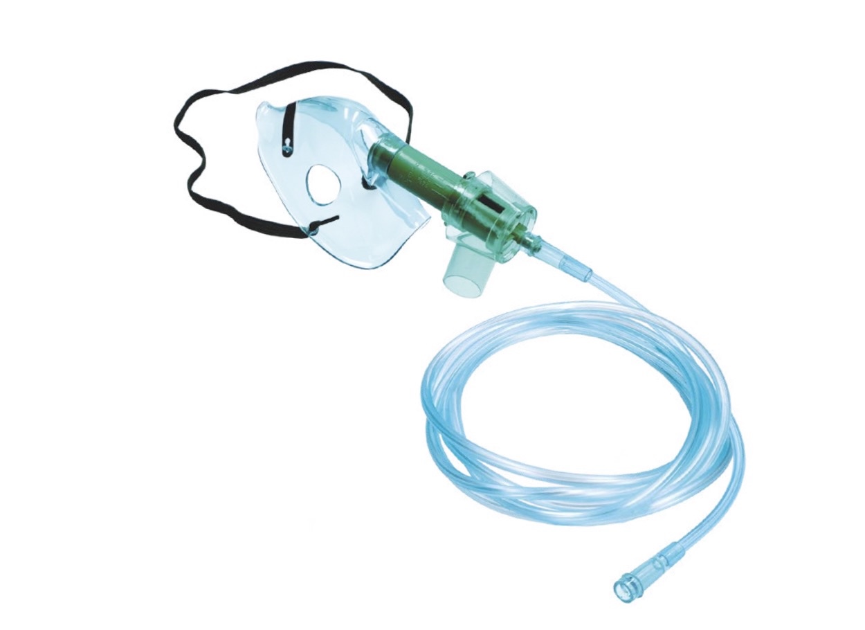 Masque &agrave; oxyg&egrave;ne multi-vents avec tubulure