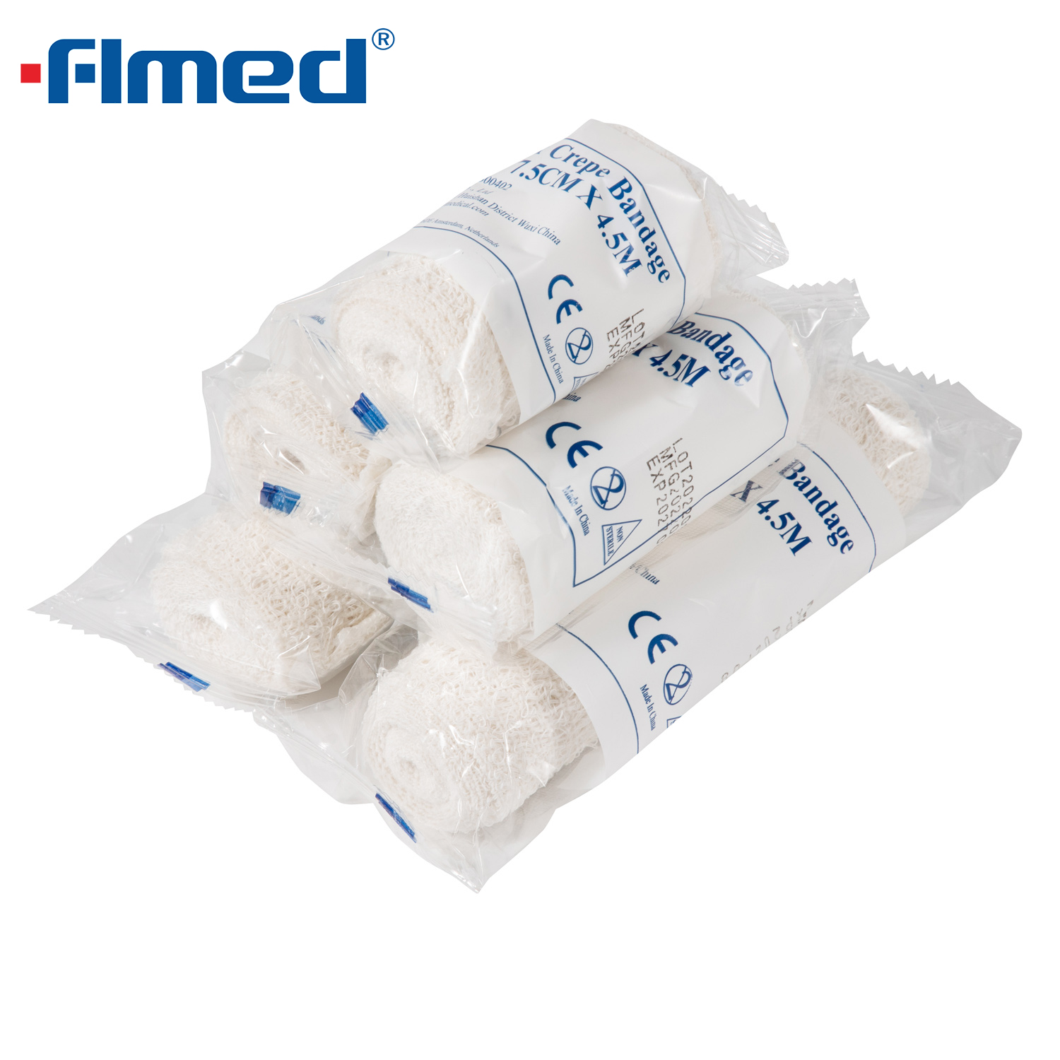 HospiCrepe Bandage élastique en crêpe Bandages de soutien élastiques