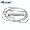 Set de transfusion sanguine jetable avec aiguille