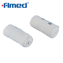 Hospital 10 cm x 4,5 m pack de bandage en crêpe emballé individuellement de 12