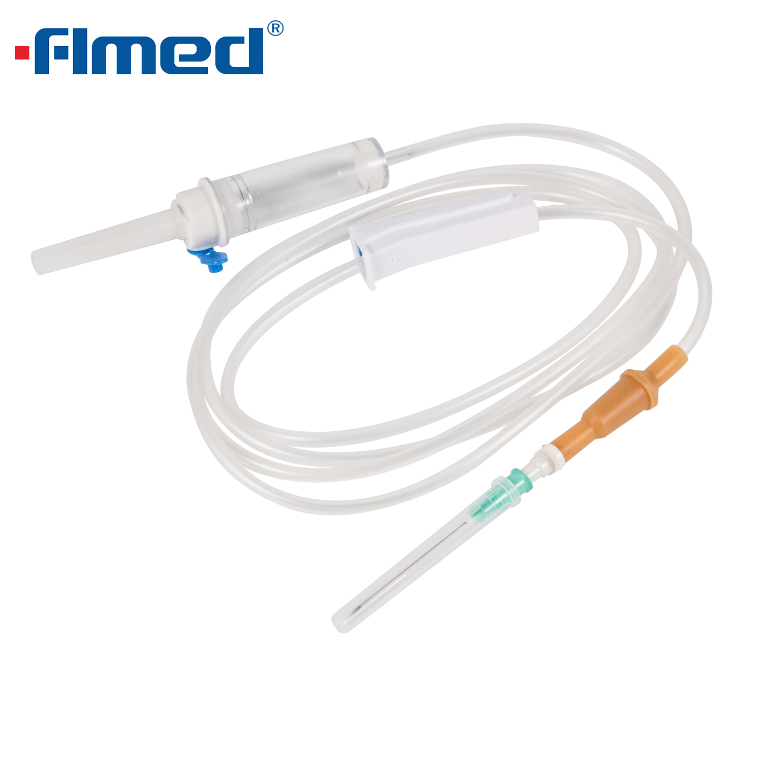 I. V. Set de perfusion jetable avec aiguille