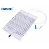 Poche à urine économique 2000 ml avec valve de sortie pull-push