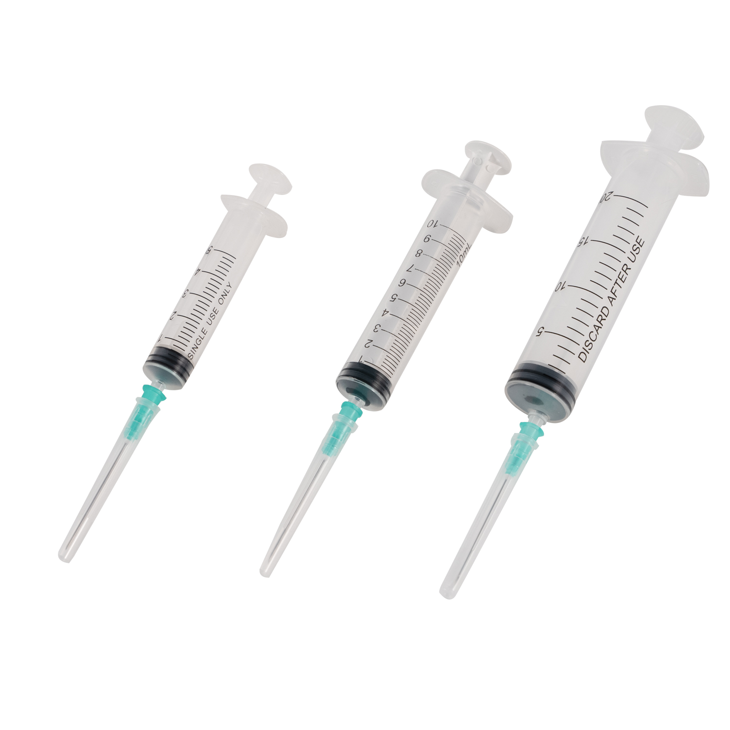Seringue jetable Luer Slip 1 ml 2 ml 3 ml 5 ml 10 ml marquée CE