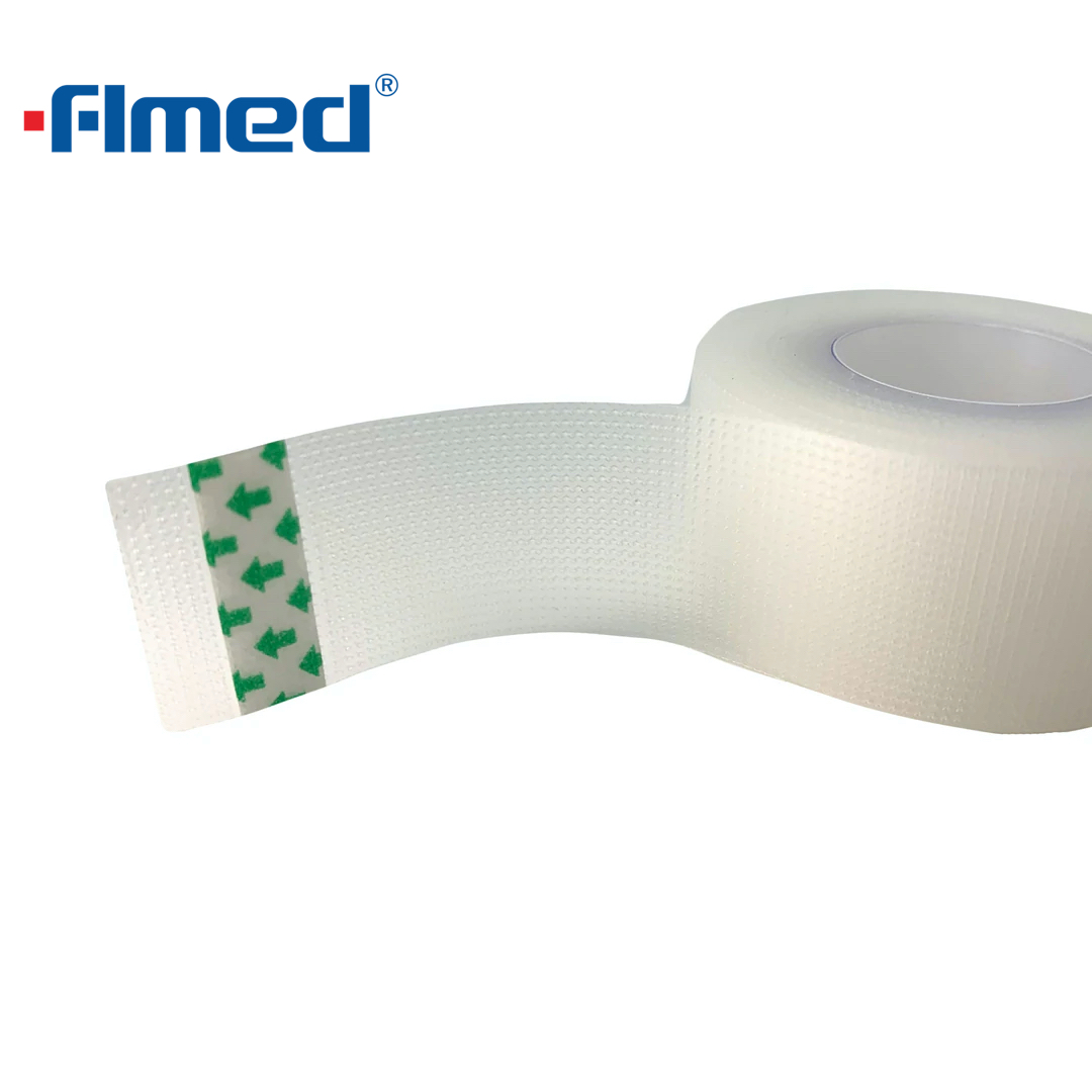 Microporet Transparent imperméable Adhésif PE Tiron de bande médicale