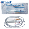 Set de transfusion sanguine jetable avec aiguille